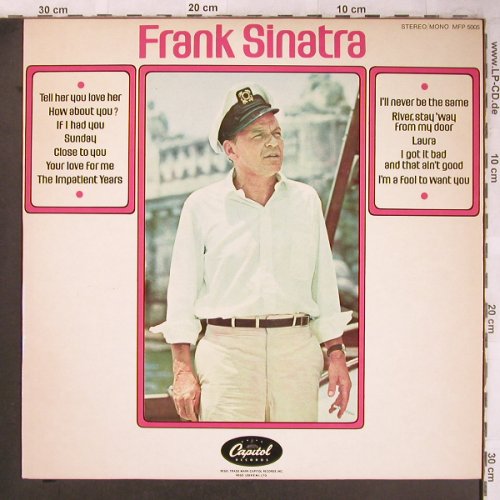 Sinatra,Frank: Same, woc, Capitol(MFP 5005), D/NL,  - LP - X4860 - 6,00 Euro