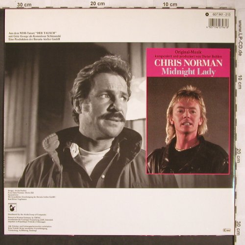 Norman,Chris: Midnight Lady +1, Hansa(607 961-213), D, 1986 - 12inch - X4950 - 4,00 Euro