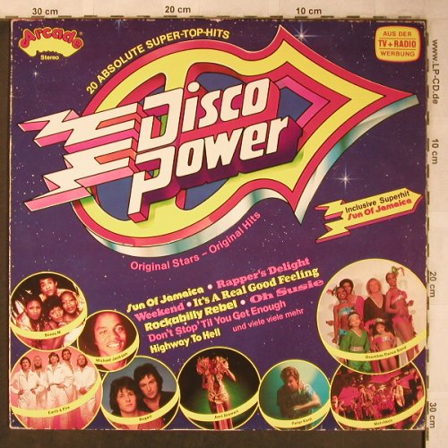 V.A.Disco Power: Goombay Dance Band...Dr.Hook, Arcade(ADE G 89), D, vg+/vg+,  - LP - X5324 - 4,00 Euro