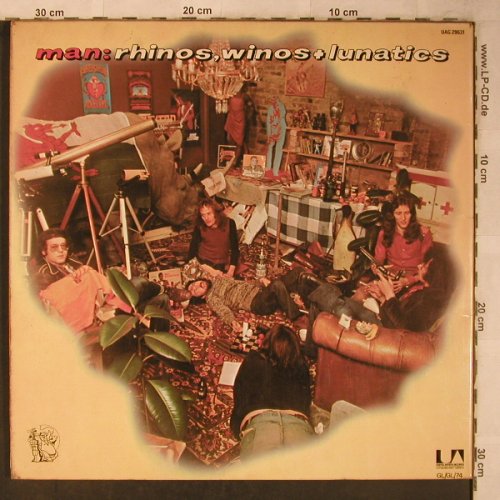Man: Rhinos,Winos+Lunatics,Foc, UA(UAG 29631), UK, 1974 - LP - X5605 - 12,50 Euro