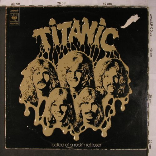 Titanic: Ballad Of A Rock'n Roll Looser, CBS(80786), NL, m /VG-, 1975 - LP - X5647 - 7,50 Euro