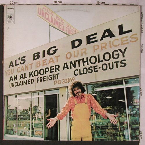 Kooper,Al: Al's Big Deal/Unclaimed Freight,Foc, CBS(CBS 88 093), NL, m-/VG+, 1972 - 2LP - X5671 - 17,50 Euro