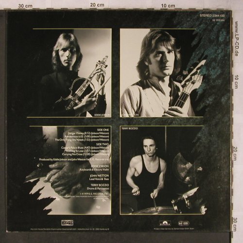 UK: Danger Money, Polydor(2344 133), D, 1979 - LP - X5767 - 7,50 Euro