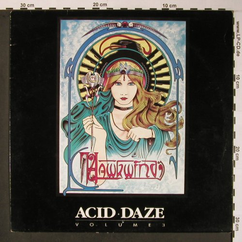 Hawkwind: Acid Daze Volume 3, m-/vg+, Receiver Records(RRLP 127), UK, 1990 - LP - X5928 - 9,00 Euro