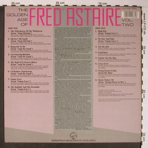 Astaire,Fred: The Golden Age of, Vol.2, EMI(GX 41 2538 1), UK, 1985 - LP - X5955 - 5,00 Euro