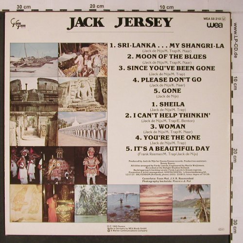 Jersey,Jack: Sri Lanka...My Shangri-La, WEA(58 210), D, 1980 - LP - X6199 - 6,00 Euro