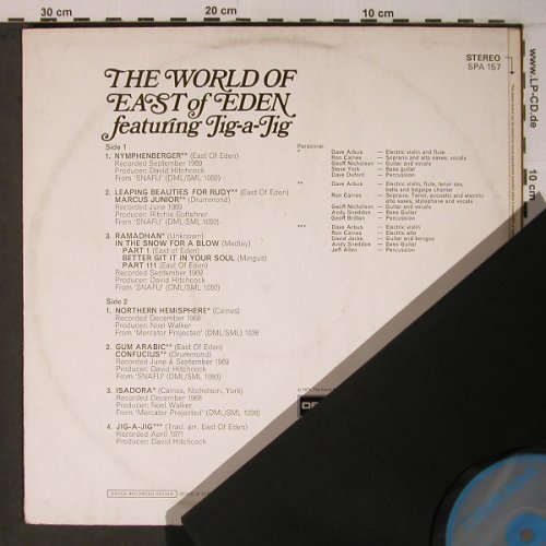 East Of Eden,feat. Jig-a-Jag: The World Of, Deram(SPA 157), UK, 1971 - LP - X6690 - 17,50 Euro