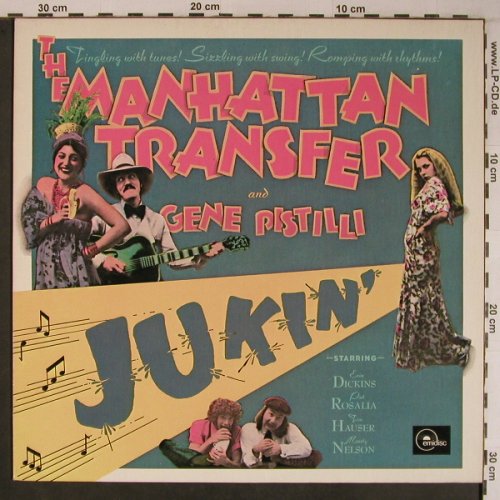 Manhattan Transfer: Jukin', Capitol(5C 038-81931), NL, 1976 - LP - X6759 - 7,50 Euro