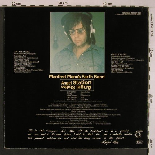 Mann's Earth Band,Manfred: Angel Station, m-/vg+, Bronze(200 367-320), D, 1979 - LP - X6846 - 6,00 Euro