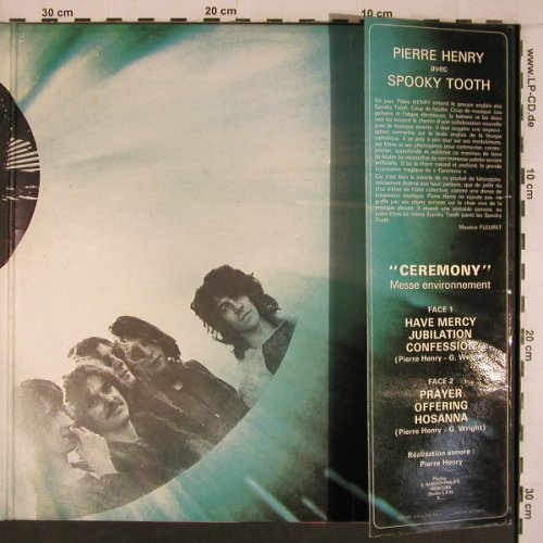 Henry,Pierre avec Spooky Tooth: Ceremony, Foc, Philips(849 512 BY), F, 1969 - LP - X6847 - 64,00 Euro