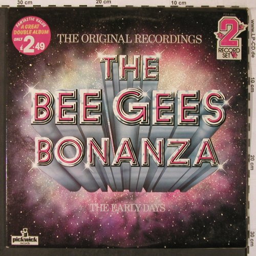 Bee Gees: Bonanza-The Early Days,Foc, Pickwick(PDA 048), UK, Ri,  - 2LP - X7115 - 8,00 Euro
