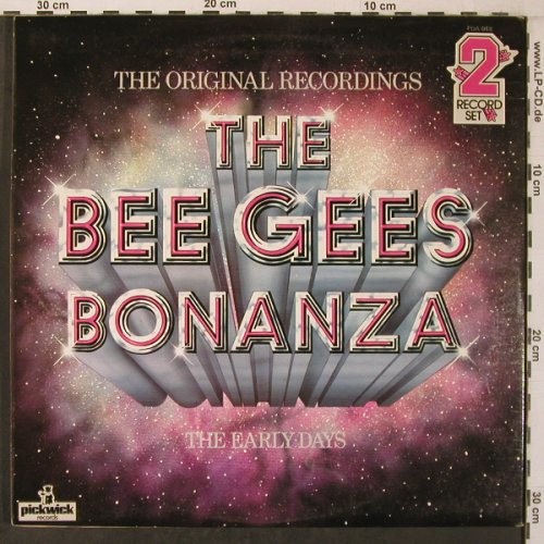 Bee Gees: Bonanza-The Early Days,Foc, Pickwick(PDA 048), UK, Ri,  - 2LP - X7115 - 8,00 Euro