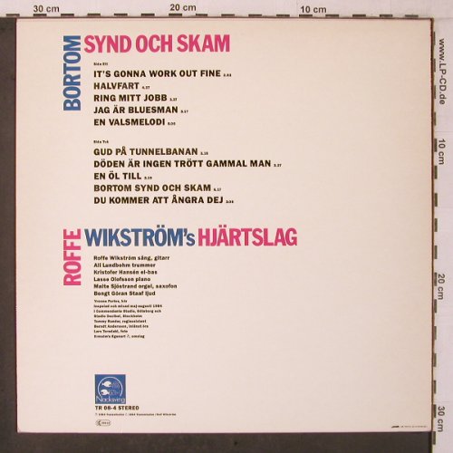 Roffe Wikström's Hjärtslag: Bortom Synd Och Skam, Nacksving(TR 08-4), S, 1984 - LP - X7149 - 6,50 Euro