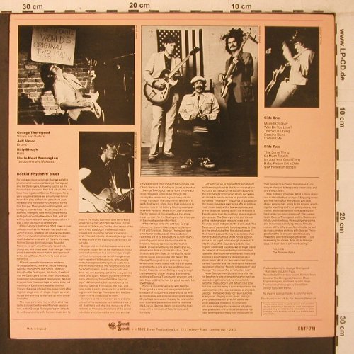 Thorogood,G. & Destroyers: Move It On Over, Sonet(SNTF 781), UK, 1978 - LP - X7172 - 7,50 Euro