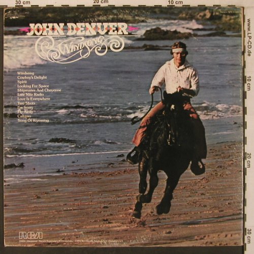 Denver,John: Windsong, Foc, RCA(APL1-1183), US, 1975 - LP - X7186 - 9,00 Euro