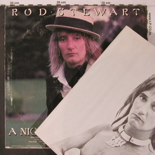 Stewart,Rod: A Night On The Town,Tee-Shirt flyer, WB(BS 2938), US, m-/vg+, 1976 - LP - X7198 - 7,50 Euro