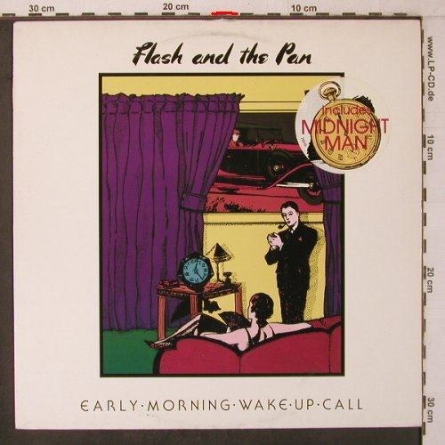 Flash & The Pan: Early Morning Wake Up Call, m /vg+, Epic(26215), NL, 1985 - LP - X7201 - 5,00 Euro