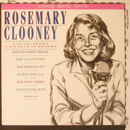 Clooney,Rosemary - with Les Brown: Dance Band Days, Geoffs Rec.(DBD 06), D, Ri, 1986 - LP - X7218 - 8,00 Euro