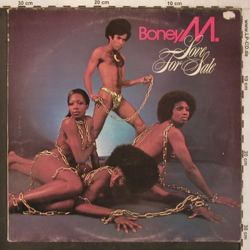 Boney M.: Love For Sale, m-/vg+, Atlantic(K 50385), UK, 1977 - LP - X7241 - 6,00 Euro