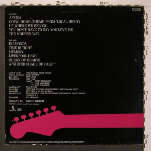 Shadows: XXV, m-/vg+, Polydor(POLD 5120), UK, 1983 - LP - X7277 - 6,00 Euro