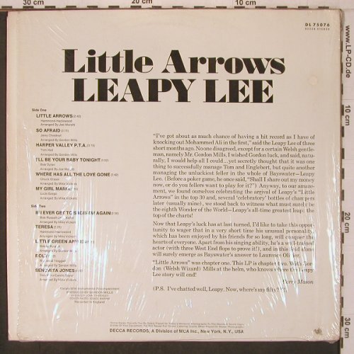 Lee,Leapy: Little Arrows, Decca(DL 75076), US,  - LP - X7434 - 7,50 Euro