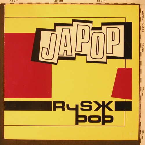 Japop: Rysk Pop, Parlophone(7C 062-35894), S, 1982 - LP - X7443 - 7,50 Euro