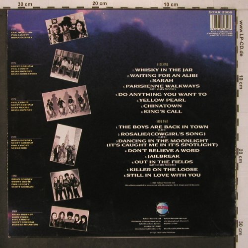 Lynott,Phil.+ Thin Lizzy: Best Of- Soldier Of Fortune, Telstar(STAR 2300), UK,  - LP - X7520 - 6,00 Euro