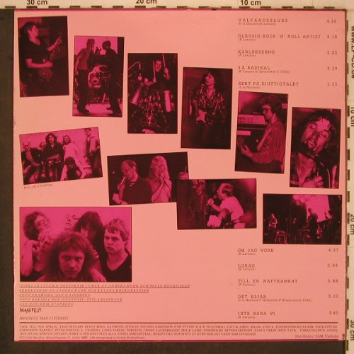 Kylans Rockorkester: Välfärdsblues, Manifest(MAN 17), S, 1980 - LP - X7609 - 9,00 Euro