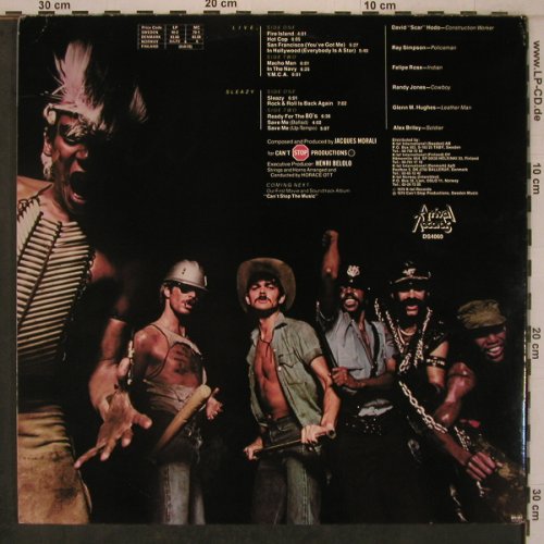 Village People: Live and Sleazy, Foc, Arrival Records(DS4060), S, 1979 - 2LP - X7721 - 9,00 Euro
