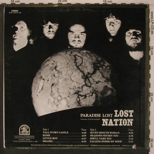 Lost Nation: Paradise Lost, Rare Earth(RS-518), US, co, 1970 - LP - X7738 - 48,00 Euro