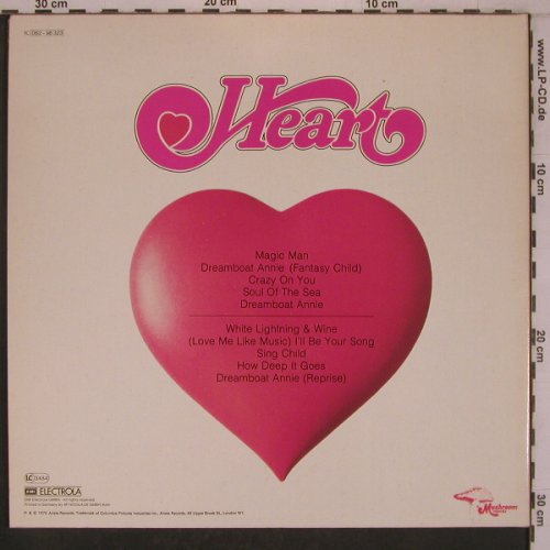 Heart: Dreamboat Annie,Foc, Arista(062-98 323), D, 1976 - LP - X7809 - 7,50 Euro