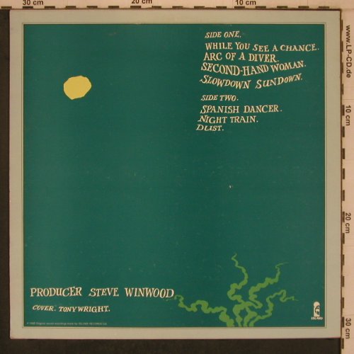 Winwood,Steve: Arc Of A Diver, Island(203 207-320), D, 1980 - LP - X7811 - 7,50 Euro