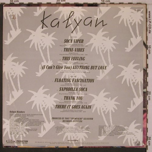 Kalyan: Trini-Vibes, m-/vg+, MCA(MCA-2296), US, Co, 1977 - LP - X7824 - 7,50 Euro