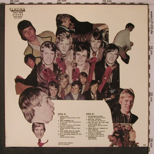 Flamingo Kvintetten: Chin Chin, m-/vg+, Platina(PALP 3009), S, 1969 - LP - X7831 - 8,00 Euro