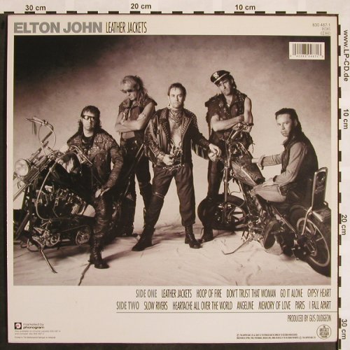John,Elton: Leather Jackets, Rocket(830 487-1), NL, 1986 - LP - X783 - 5,00 Euro