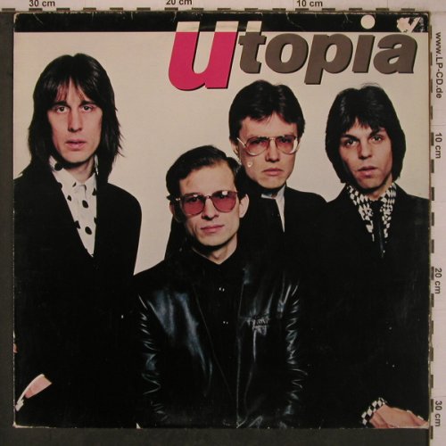 Utopia: Same, m-/vg+, 5 Tr. Bonus EP, Epic(EPC 25207), NL, 1982 - LP - X7892 - 9,00 Euro