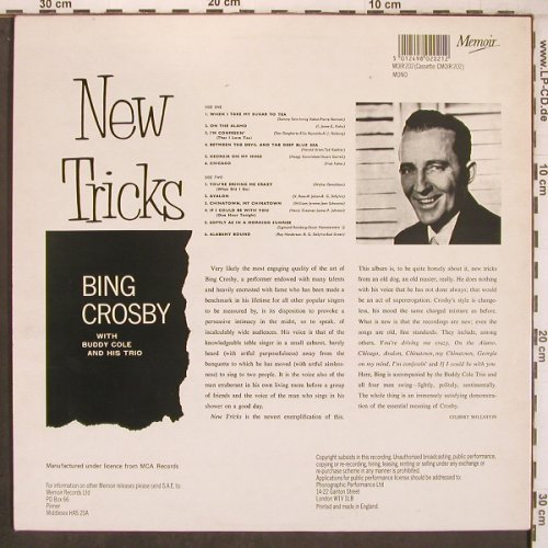 Crosby,Bing & B.Cole& His Trio: New Tricks, Memoir(MOIR 202), UK, Ri, 1957 - LP - X8058 - 9,00 Euro