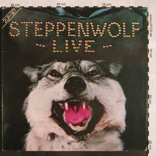 Steppenwolf: Live, Foc, Ri, vg+/vg+, MCA(250 424-1), D,  - 2LP - X805 - 7,50 Euro