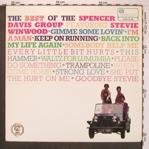 Davis,Spencer - Group: The Best of, f.Stevie Winwood, Island(GP 9992), S,  - LP - X8154 - 17,50 Euro