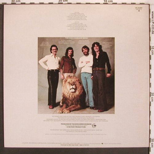 Harrison Band,Don: Same, Atlantic(ATL 50 263), D, 1976 - LP - X8170 - 9,00 Euro