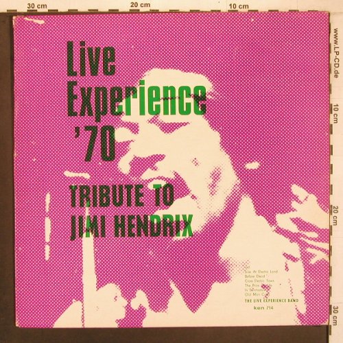 Live Experience Band: Live Experiance'70 Tribute  Hendrix, Ken(Ken 714), D, m-/vg+,  - LP - X8201 - 12,50 Euro