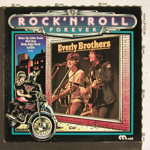 Everly Brothers: R'n'R Forever, Midi(MID 26 063), D, 1977 - LP - X8240 - 5,00 Euro