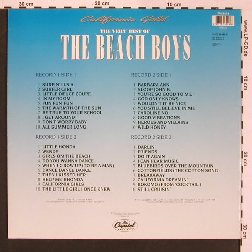 Beach Boys: California Gold,The Very Best Of, EMI(7 96549 1), D Foc, 1990 - 2LP - X8641 - 9,00 Euro