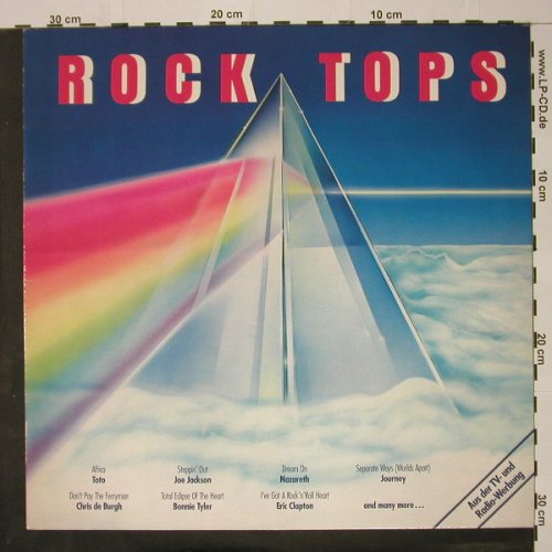 V.A.Rock Tops: Bonnie Tyler...Foreigner, 14 Tr., K-tel(TG 1451), D, 1983 - LP - X8801 - 5,00 Euro