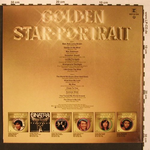 Sinatra,Frank: Golden Star Portrait, Reprise(54 034), D, 1975 - LP - X8837 - 7,50 Euro
