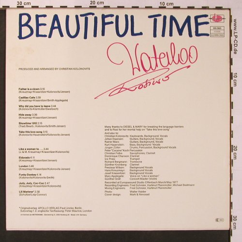 Waterloo & Robinson: Beautiful Time, Atom(69.065), D, 1977 - LP - X8936 - 6,00 Euro