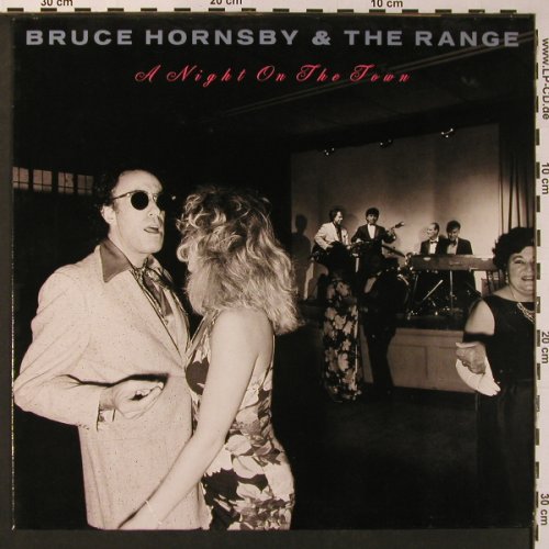 Hornsby,Bruce+the Range: A Night On The Town, RCA(PL82041), D, 1990 - LP - X8945 - 6,00 Euro