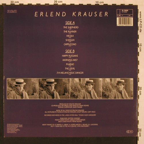 Krauser,Erlend: Same, RCA(PL70959), D, 1986 - LP - X9032 - 6,00 Euro