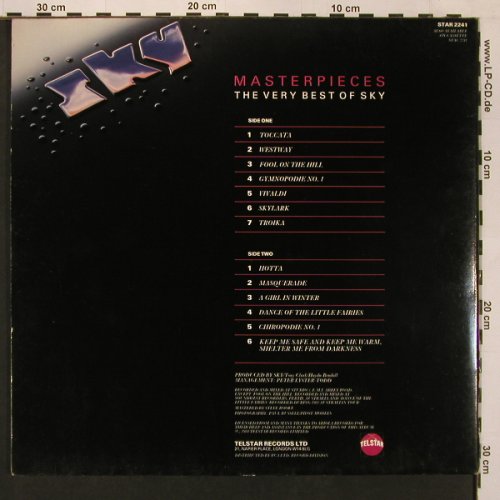 Sky: Masterpieces - Very Best Of, Foc, Telstar(2241), , 1984 - LP - X9042 - 7,50 Euro
