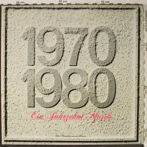 V.A.Ein Jahrzehnt Musik: 1970-1980, Klassik, Pop, Schlager, Polydor(2815 013), D, Box,  - 3LP - X9108 - 9,00 Euro